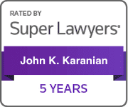 Super Lawyers John K. Karanian 5 Years