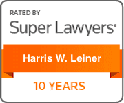 Super Lawyers Harris W. Leiner 10 Years