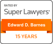 Super Lawyers Edward D. Barnes 15 Years