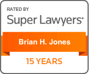 Super Lawyers Brian H. Jones 15 Years