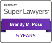 Super Lawyers Brandy M. Poss 5 Years