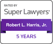 Rated By Super Lawyers | Robert L. Harris, Jr. | 5 Years