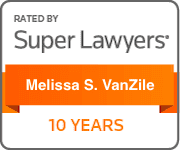 Rated By Super Lawyers | Melissa S. Van Zile | 10 Years